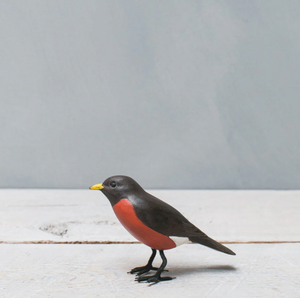 Aviologie - Bird Sculpture - Mini Robin (4") #MRN001