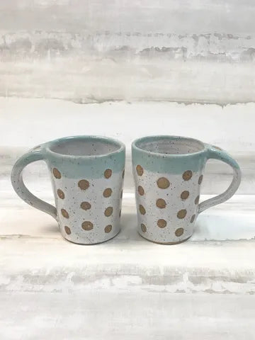 Bari Moss Ceramics - Coffee Mug - Large (Speckled) #FS08