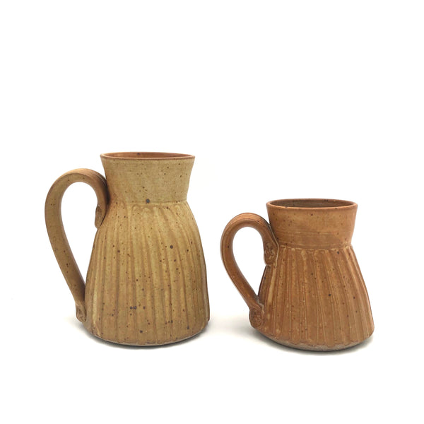 Coburn - Small Mug (Fluted Tan)