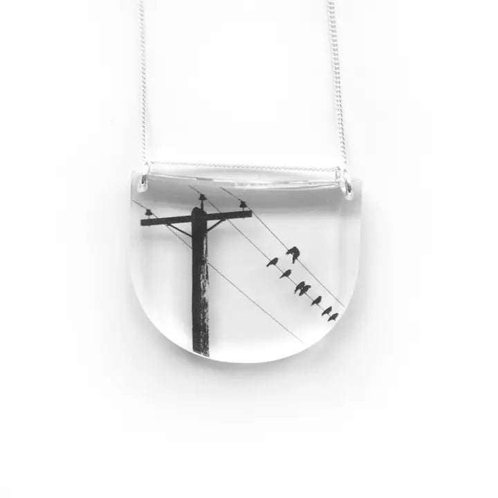 Black Drop Designs - Necklace - Drop (Crow Pole)