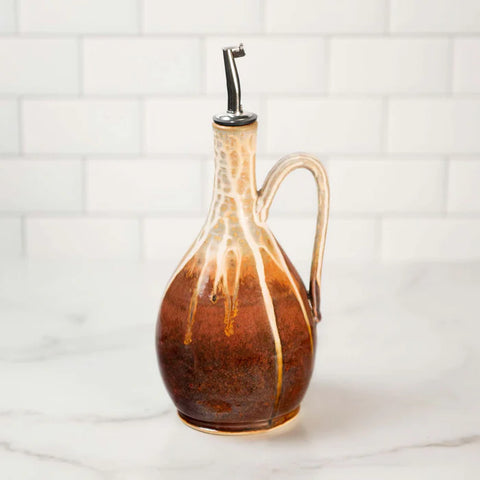 Blanket Creek Pottery - Oil Bottle (Golden Amber)