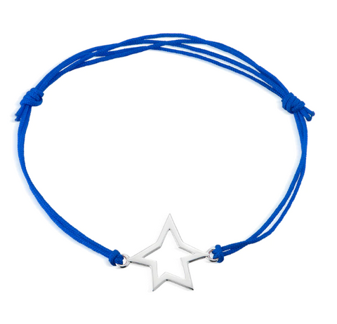 Serena Van Rensselaer Jewelry - Bracelet - "Étoile" Open Star (Silver) #LPP34s
