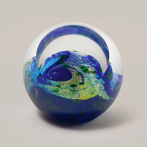 Glass Eye Studio - 3" Celestial Orb - Blue Planet