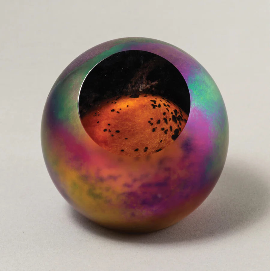 Glass Eye Studio - 3" Celestial Orb - Mars