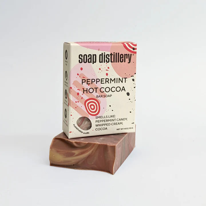 Soap Distillery - Bar Soap (Peppermint Hot Cocoa)