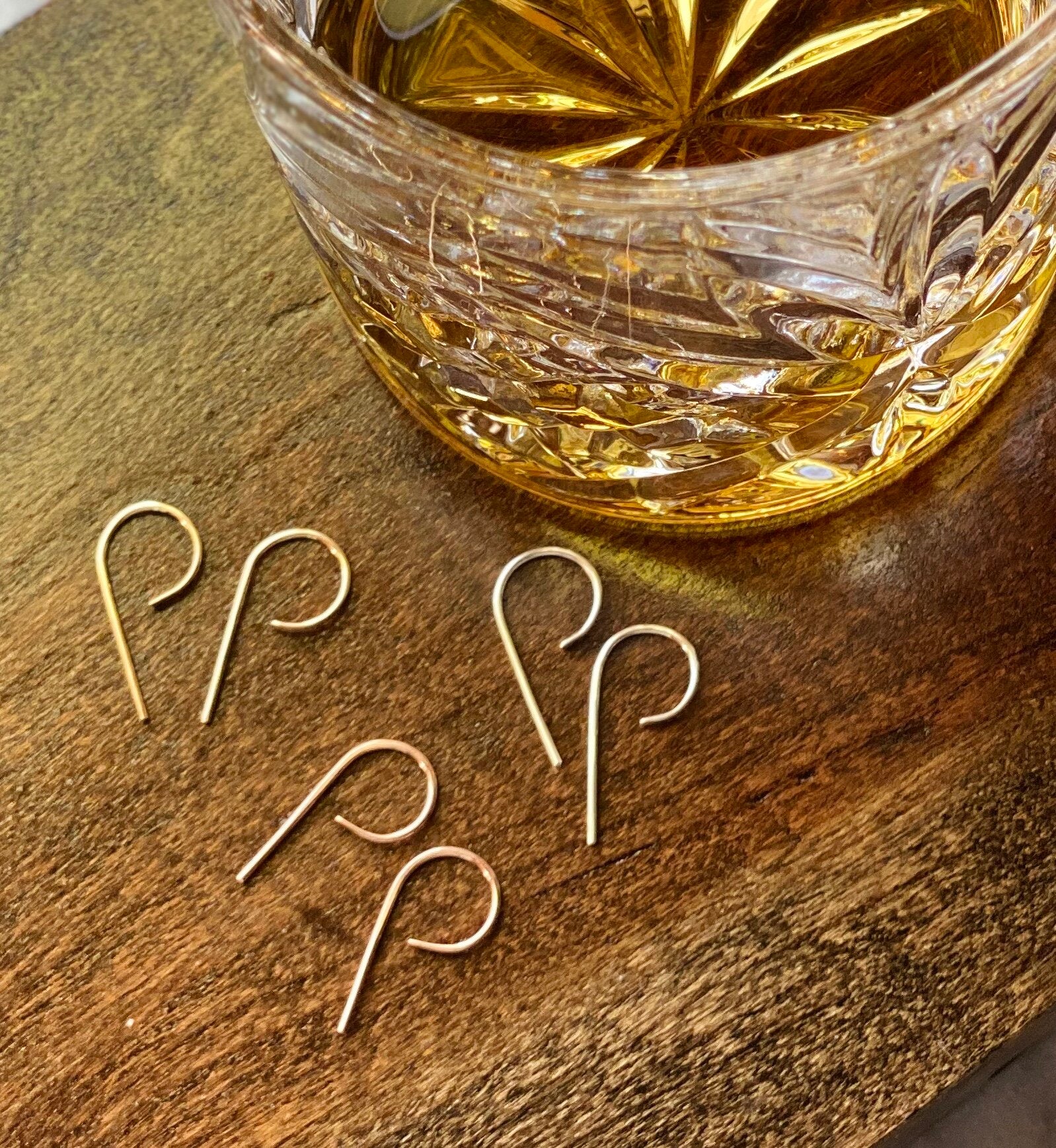 Finding Felicity - Earrings - Petite - Rose Gold Fill