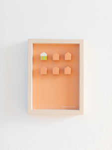 Twenty Two West - Ceramic Wall Hanging - Porcelain Block Party