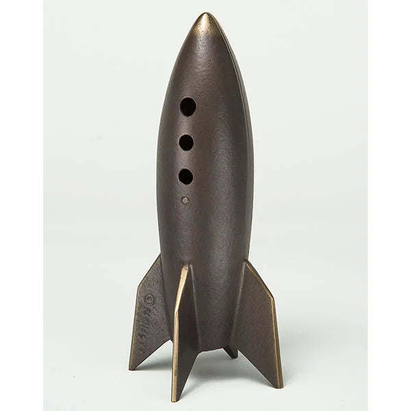 Nelles Studios - Cast Bronze Sculpture - Rocket Bank with Portholes #813