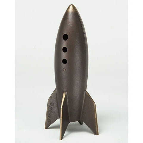 Nelles Studios - Cast Bronze Sculpture - Rocket Bank with Portholes #813