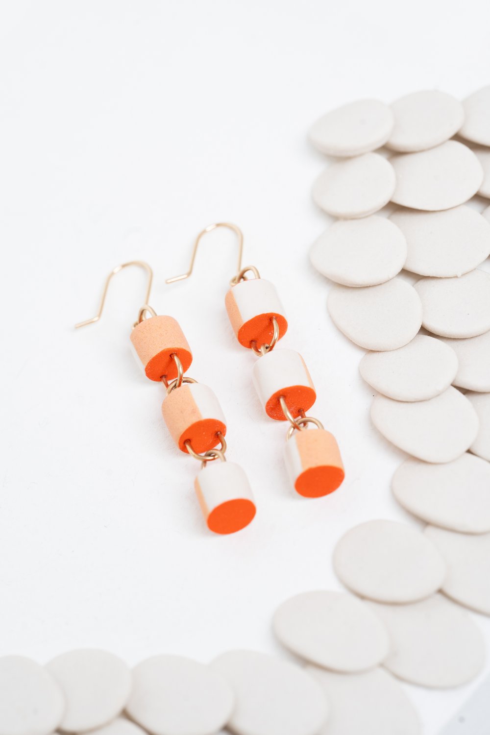 Twenty Two West - Ceramic Earrings - Rain Catcher (Assorted Designs)