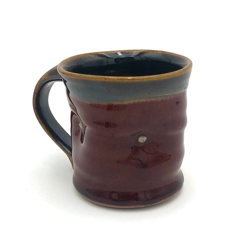 Smith - Dented Mug - Small (Red/Black)