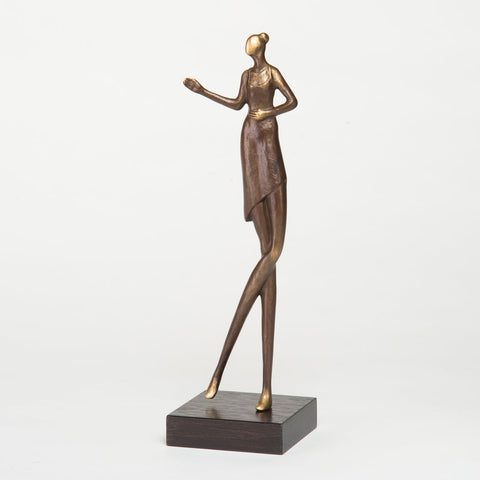Nelles Studios - Sculpture - Cast Bronze - Tanguera