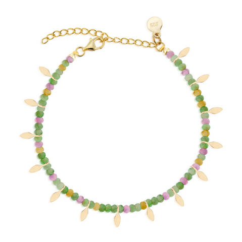 Serena Van Rensselaer Jewelry - Bracelet - "Sakhi" (Watermelon Tourmaline)