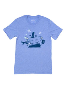 Factory 43 - Printed T-Shirt - 'Scaredy Cat' (Assorted Sizes)