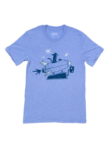 Factory 43 - Printed T-Shirt - 'Scaredy Cat' (Assorted Sizes)