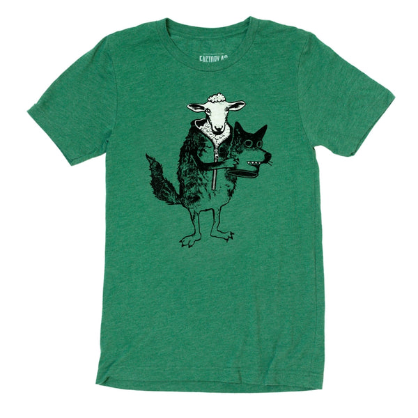 Factory 43 - Printed T-Shirt - 'Sheep in Wolf's Clothing