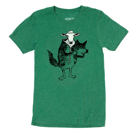 Factory 43 - Printed T-Shirt - 'Sheep in Wolf's Clothing' (Assorted Sizes)