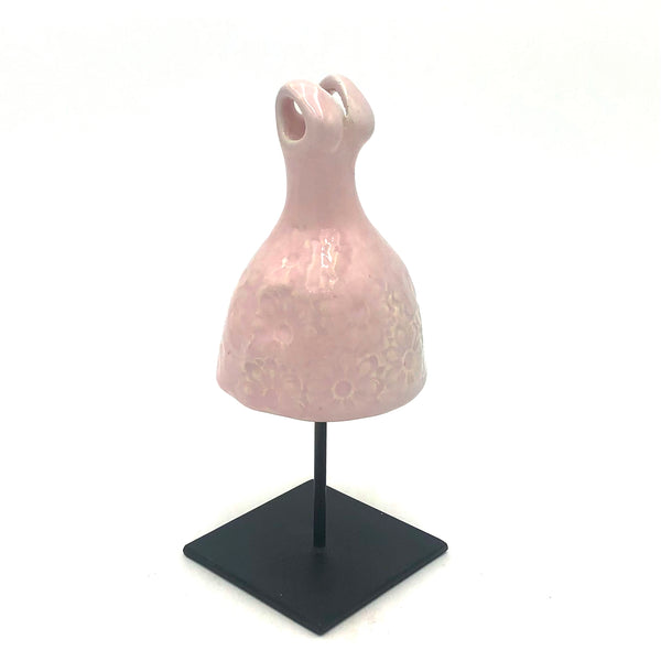 Cathy Broski - Ceramic Sculpture on Base - Dresses (Assorted Designs)