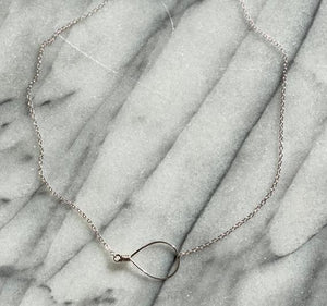 Finding Felicity - Solo Necklace (Sterling Silver)