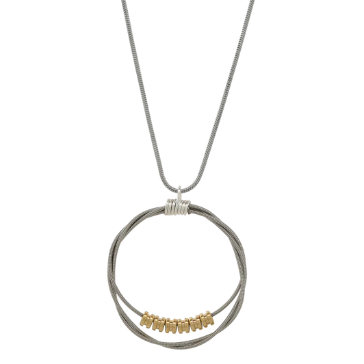 High Strung Studios - Necklace - Song Circle Ball End - Small #NESC34SM