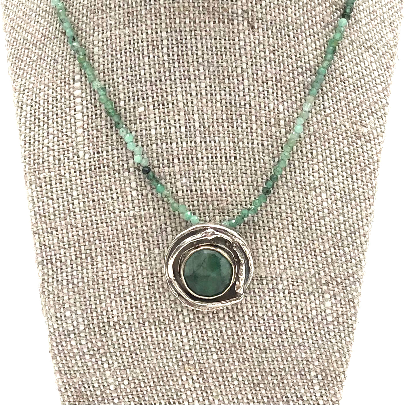 Susan Rodgers Designs - Necklace - 'Spellbound' Pendant (Emerald) #HN-178