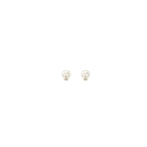 Kris Nations - Earrings - Tiniest Skull Studs (Sterling Silver) #E-MICRO-SKULL-S