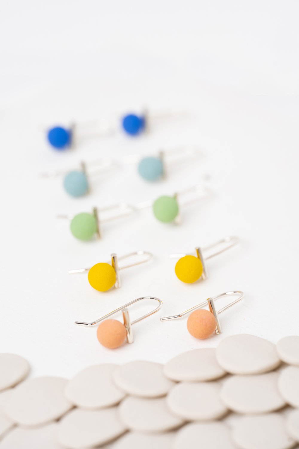 Twenty Two West - Ceramic Earrings - Tini Time (Assorted Designs)