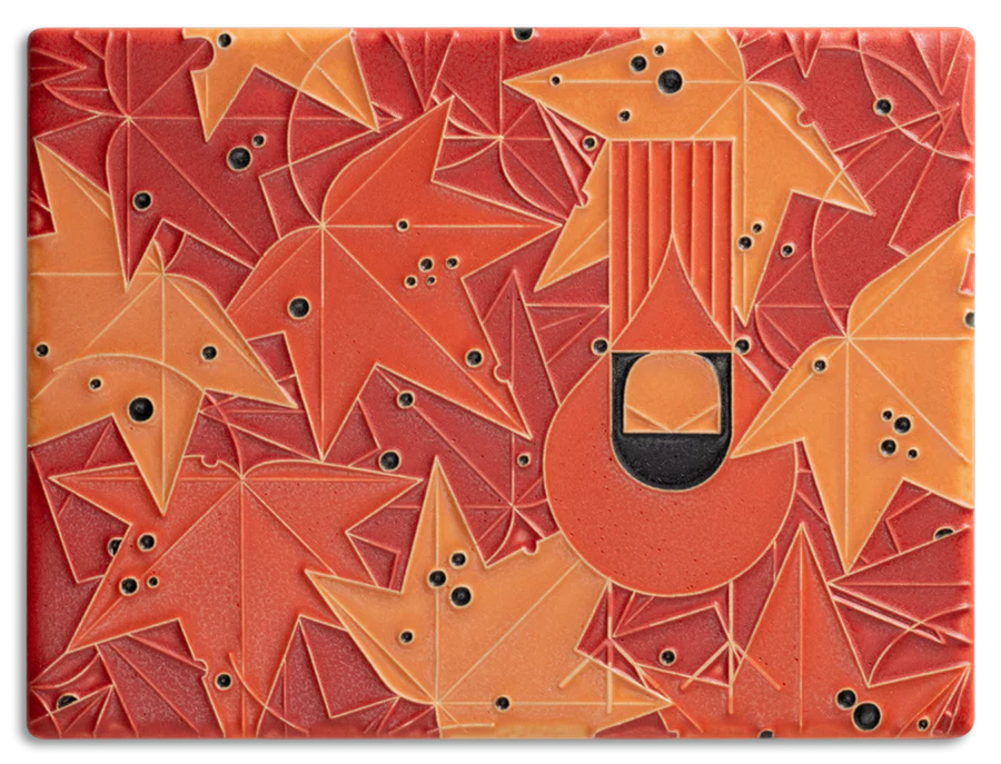 Motawi Tileworks - 8"x6" Tile - Under the Sweetgum #6871