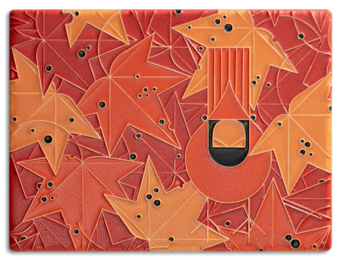 Motawi Tileworks - 8"x6" Tile - 'Under the Sweetgum' #6871