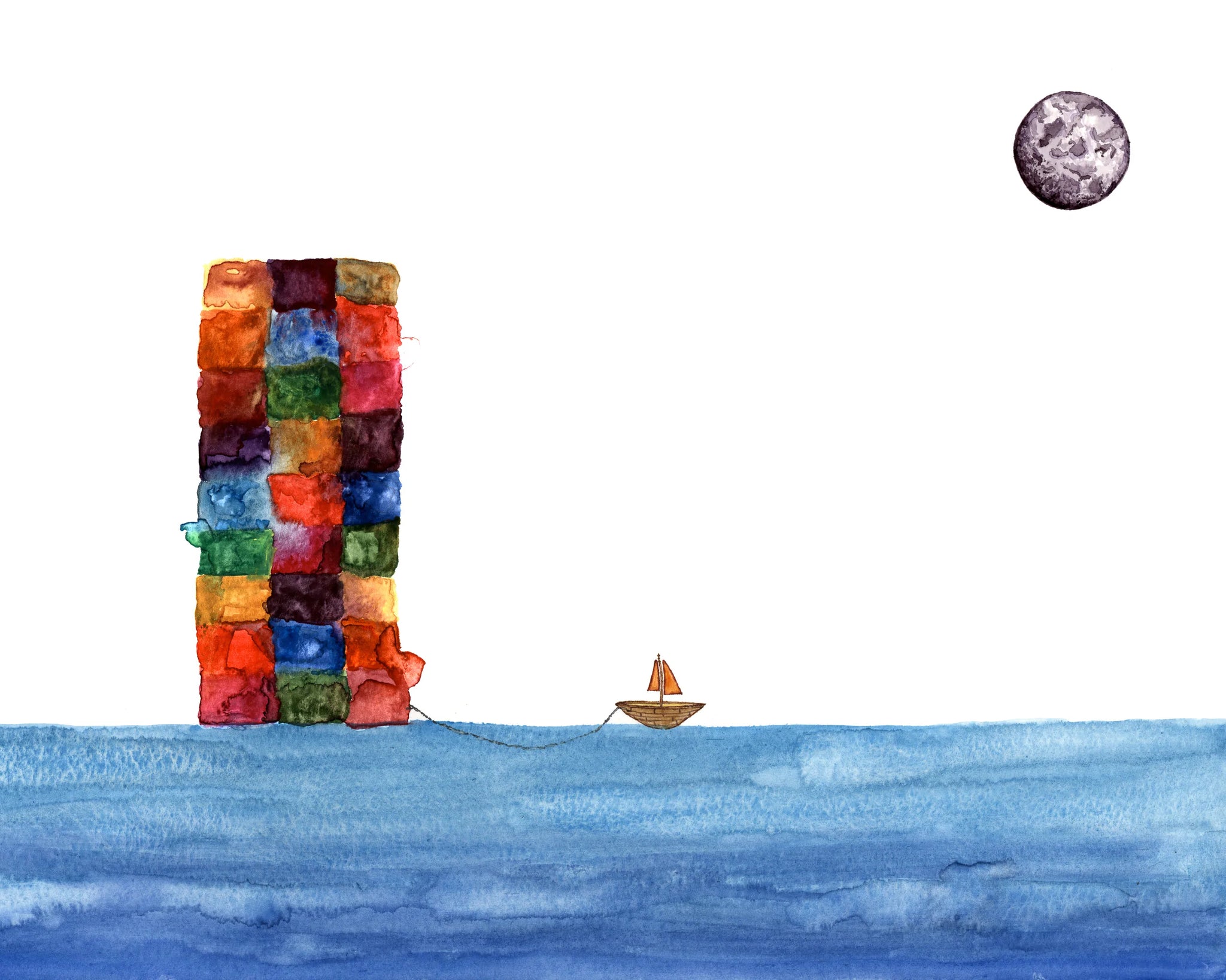 Seth Pitt - 11"x 14" Print - 'Grand Cargo' #WC21