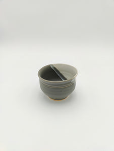 Hilborn Pottery - Whiskey Cup (Grey & White)
