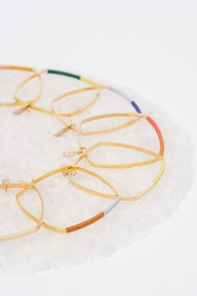 Twenty Two West - Ceramic and Metal Bracelets - Bangles (Assorted Designs)