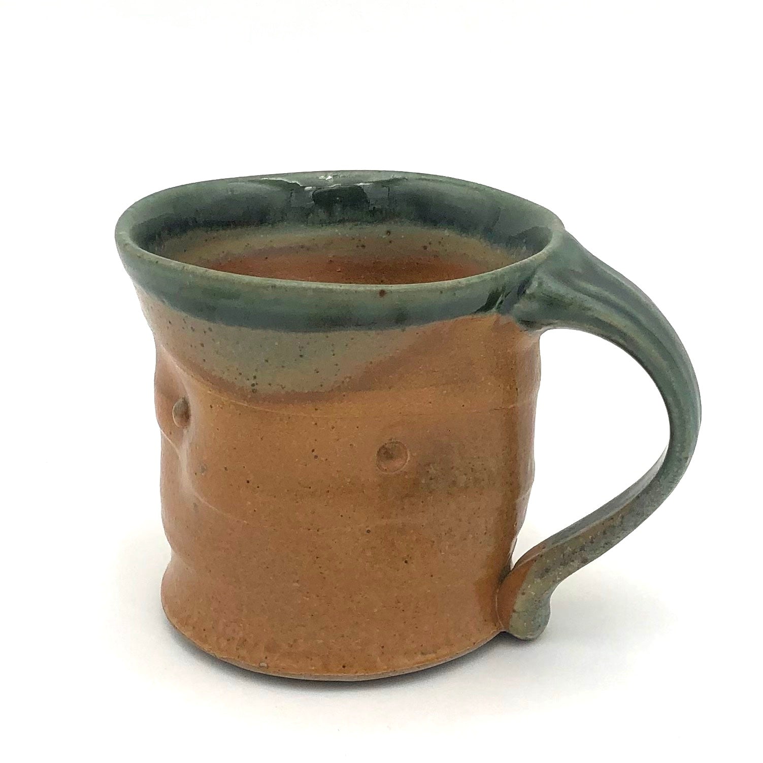 Smith - Dented Mug - Small (Green/Yellow)