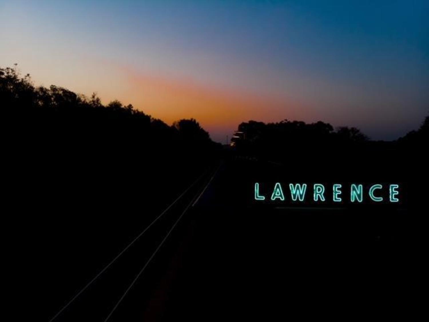 Drone Lawrence - Photograph - 18 x 24 - Lawrence Glow