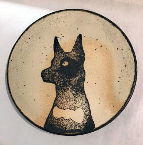 Falter - Large Plate Dog