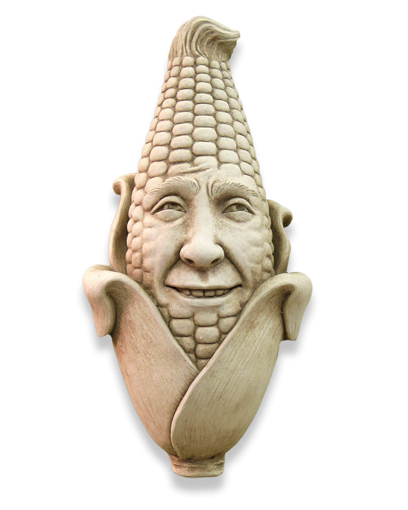 Carruth Studio - Cast Stone Wall Hanging - 'Aw Shucks' #1173A