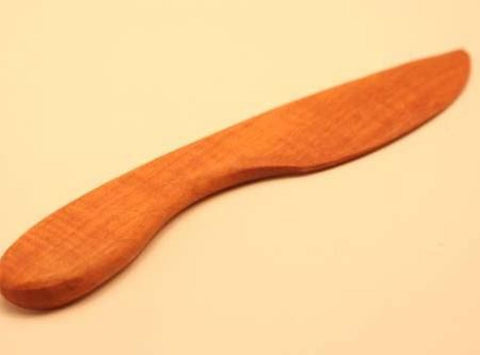 Allegheny Treenware - butter knife 6" - assorted woods