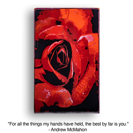 Llew - Spiritiles - Glass Over Copper - "Incomparable" #195 (RETIRED)