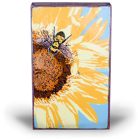 Llew - Spiritile Glass Over Copper - "Nectar" #199