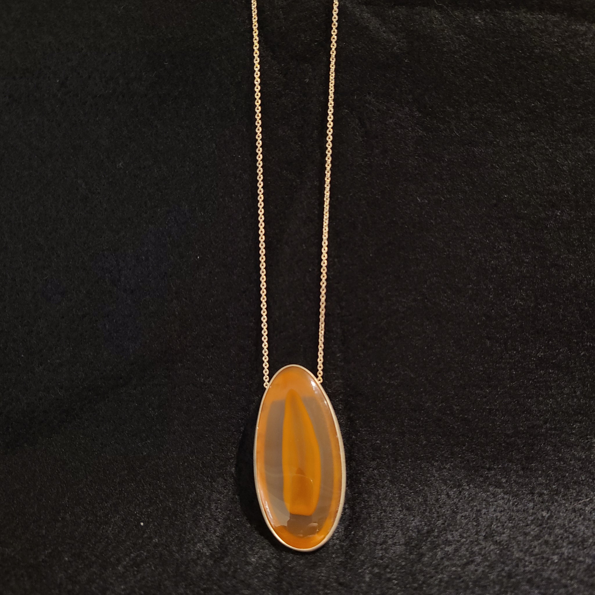 MeritMade - Necklace - Agate - 16/18" Chain