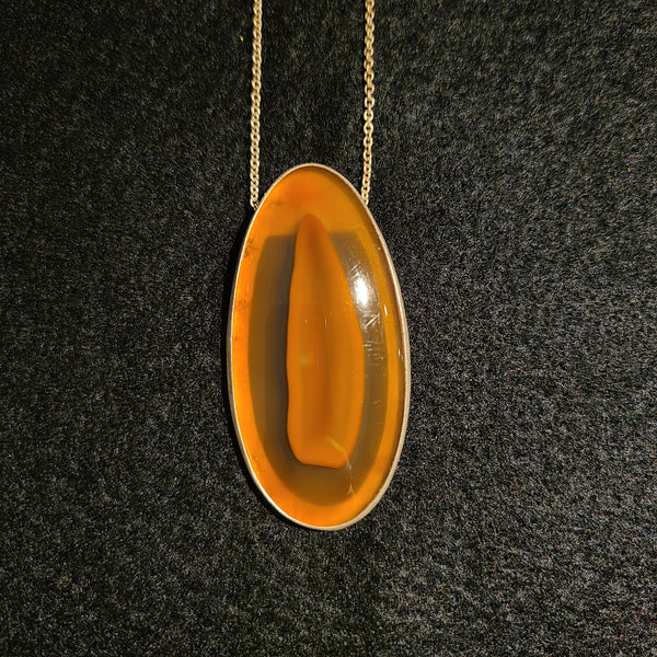 MeritMade - Necklace - Agate - 16/18" Chain