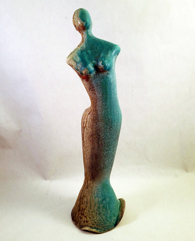 Broski - Sculpture -  Female Figure with Head