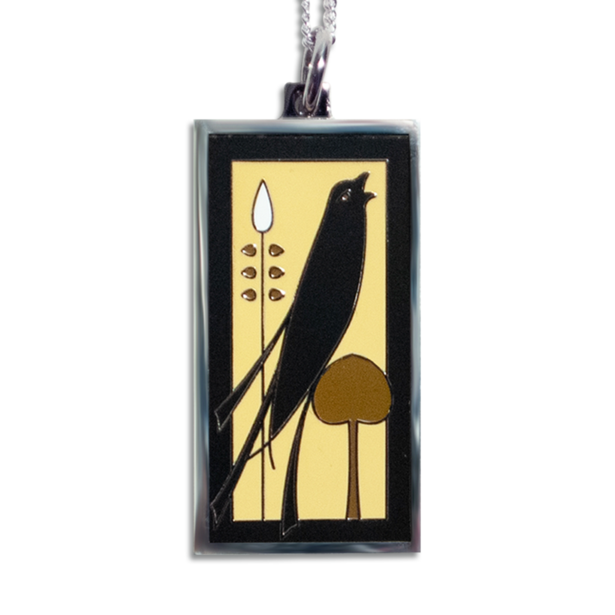 Motawi Tileworks - Necklace - Songbird Pendant (Golden)