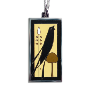 Motawi Tileworks - Necklace - Songbird Pendant (Golden)