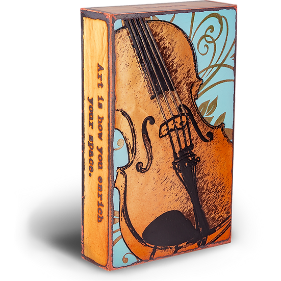 Llew - Spiritiles - Glass Over Copper - "Euphony" #230 (RETIRED)