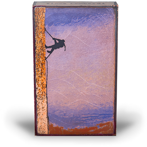 Llew - Spiritiles - Glass Over Copper - "Aspire" #235
