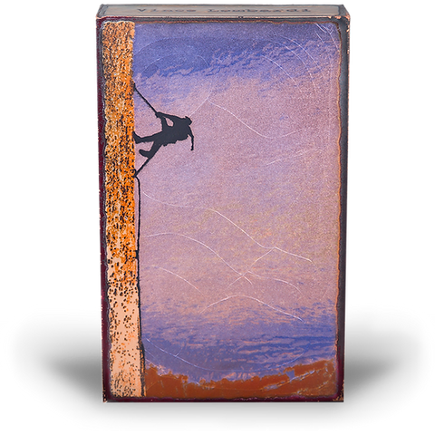 Llew - Spiritiles - Glass Over Copper - "Aspire" #235