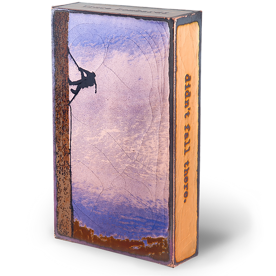Llew - Spiritiles - Glass Over Copper - "Aspire" #235
