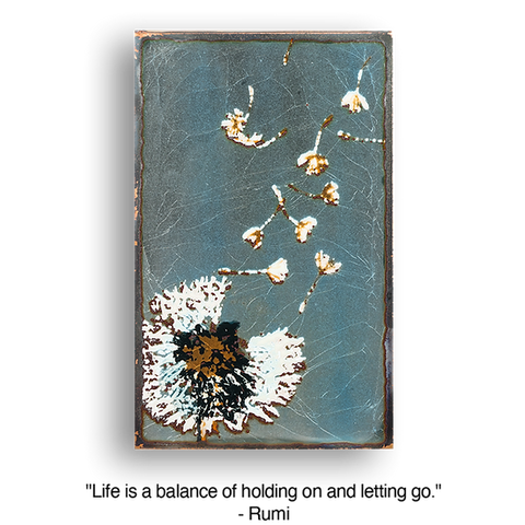 Llew - Spiritiles - Glass Over Copper - "Fair Winds" #246