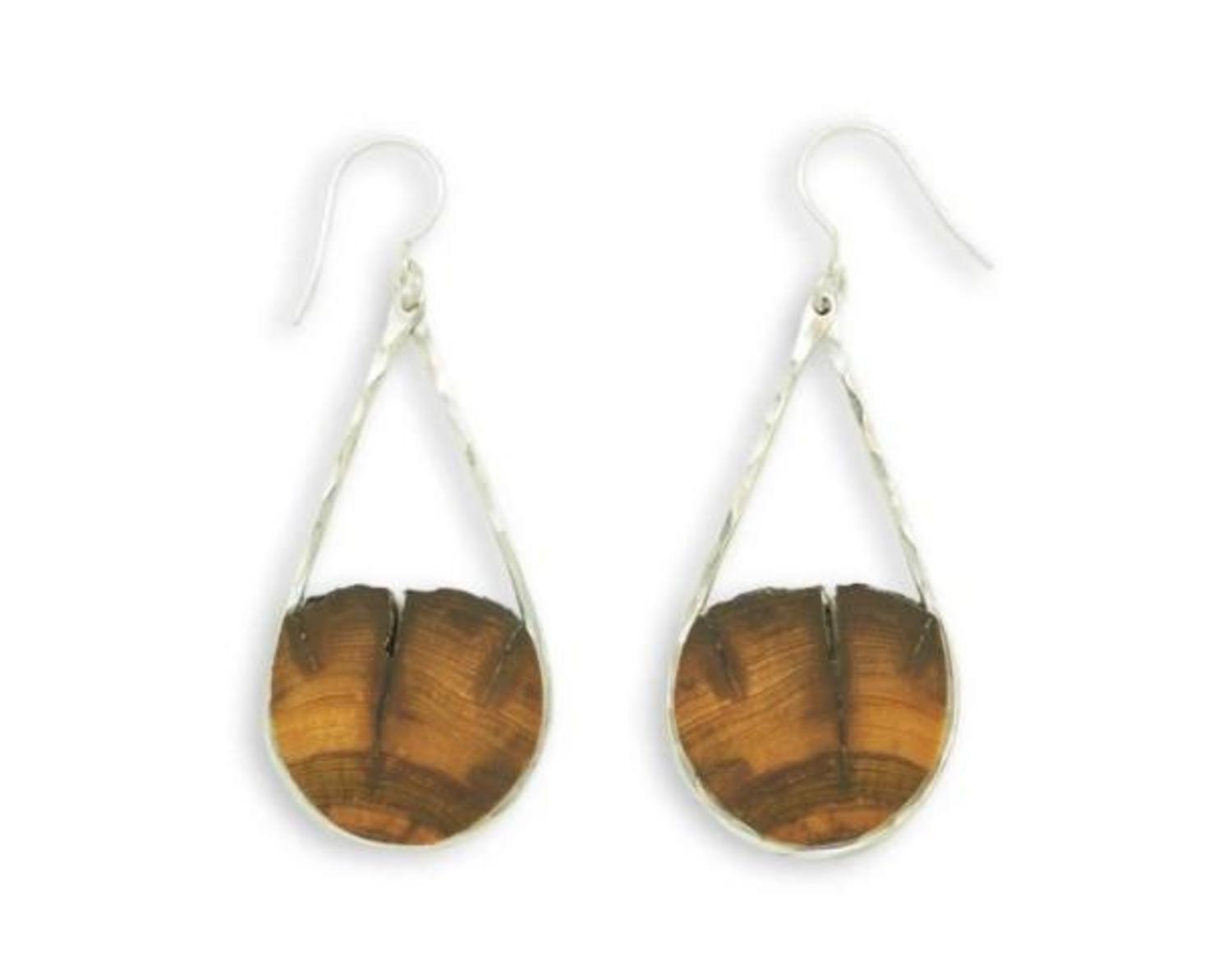 Branch and Barrel - Earrings - Juniper Long Teardrop - SS